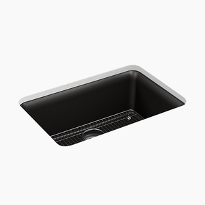 K28000-CM7 Cairn White/Color Undermount - Single Bowl Kitchen Sink - Matte Graphite K28000-CM7 Cairn White/Color Undermount - Single Bowl Kitchen Sink - Matte Graphite