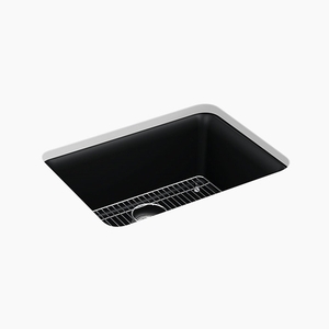 K28001-CM1 Cairn White/Color Undermount - Single Bowl Kitchen Sink - Matte Black K28001-CM1 Cairn White/Color Undermount - Single Bowl Kitchen Sink - Matte Black