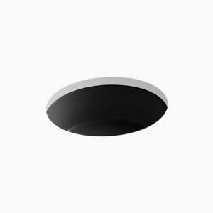 K2883-7 Verticyl Undermount Style Bathroom Sink - Black K2883-7 Verticyl Undermount Style Bathroom Sink - Black