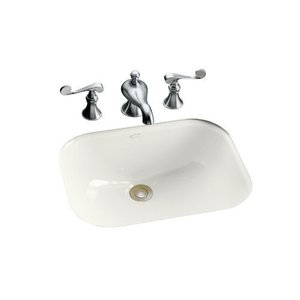K2890-4U-0 Tahoe Undermount Style Bathroom Sink - White K2890-4U-0 Tahoe Undermount Style Bathroom Sink - White