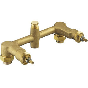 K302-K-NA Coralais Whirlpool Faucet Valve Rough In Valve - Rough Brass