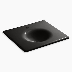 K3048-1-7 Iron/Impressions Vanity Top Bathroom Vanity - Black K3048-1-7 Iron/Impressions Vanity Top Bathroom Vanity - Black