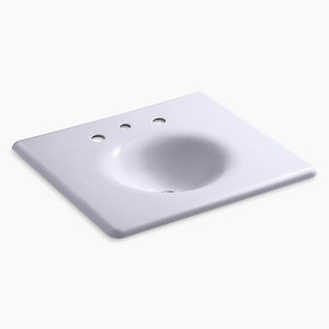 K-3048-8-GRL Iron/Impressions Vanity Top Bathroom Vanity - Lavender Grey K-3048-8-GRL Iron/Impressions Vanity Top Bathroom Vanity - Lavender Grey