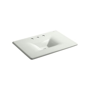 K3049-8-FF Iron/Impressions Vanity Top Bathroom Vanity - Sea Salt K3049-8-FF Iron/Impressions Vanity Top Bathroom Vanity - Sea Salt