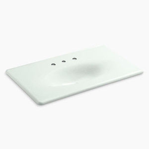 K3051-8-FF Iron/Impressions Vanity Top Bathroom Vanity - Sea Salt K3051-8-FF Iron/Impressions Vanity Top Bathroom Vanity - Sea Salt