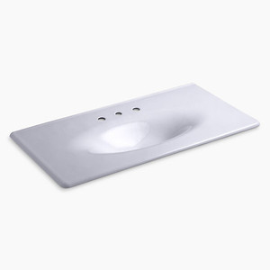 3052-8-GRL Iron/Impressions Vanity Top Bathroom Vanity - Lavender Grey 3052-8-GRL Iron/Impressions Vanity Top Bathroom Vanity - Lavender Grey