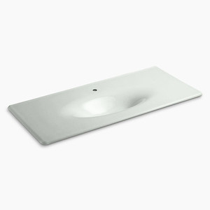 K3053-1-FF Iron/Impressions Vanity Top Bathroom Vanity - Sea Salt K3053-1-FF Iron/Impressions Vanity Top Bathroom Vanity - Sea Salt