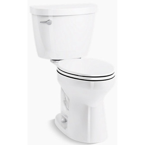 K31615-0/K31588-0 Cimarron Two Piece Toilet - White