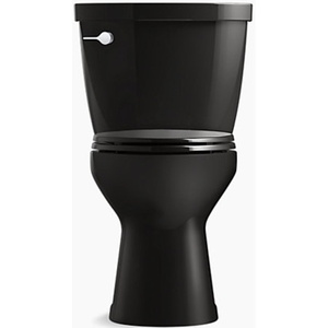 K31615-7/K31588-7 Cimarron Two Piece Toilet - Black Black