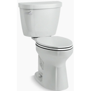 K31588-95/K31615-95 Cimarron Two Piece Toilet - Ice Grey