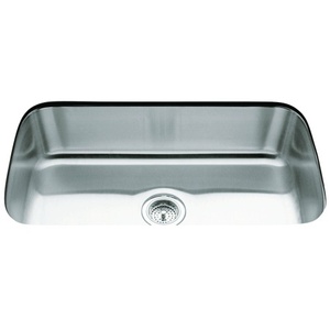 K3183-NA Undertone Stainless Steel Undermount - Single Bowl Kitchen Sink - Stainless Steel