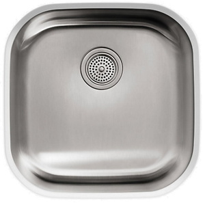 K3335-NA Undertone Stainless Steel Undermount - Single Bowl Kitchen Sink - Stainless Steel