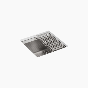 K3671-NA 8 Degree Undermount Bar Sink - Stainless Steel K3671-NA 8 Degree Undermount Bar Sink - Stainless Steel