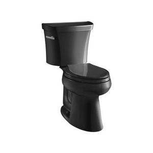 K3889-T-7 Highline Two Piece Toilet - Black K3889-T-7 Highline Two Piece Toilet - Black