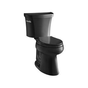 K3979-7 Highline Two Piece Toilet - Black K3979-7 Highline Two Piece Toilet - Black