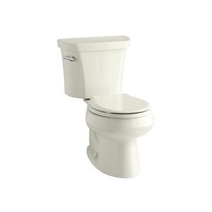 K3997-U-96 Wellworth Two Piece Toilet - Biscuit