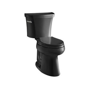 K3999-U-7 Highline Two Piece Toilet - Black K3999-U-7 Highline Two Piece Toilet - Black
