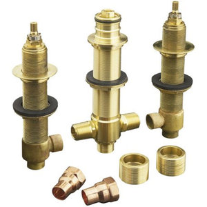 K438-K-NA Whirlpool Faucet Valve Rough In Valve - Rough Brass