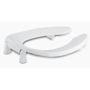 K4679-CA-0 Lustra Toilet Seat Bathroom Accessory - White