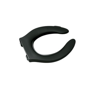 K4731-C-7 Stronghold Toilet Seat Bathroom Accessory - Black