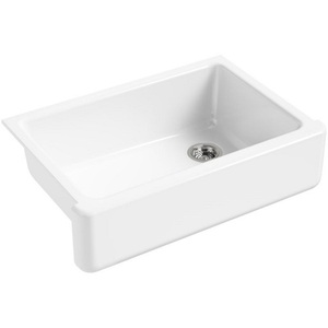 K5827-0 Whitehaven Apron Front / Specialty Sink Kitchen Sink - White