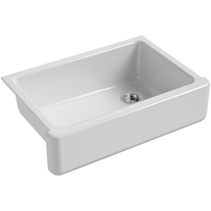 K5827-95 Whitehaven Apron Front / Specialty Sink Kitchen Sink - Ice Grey K5827-95 Whitehaven Apron Front / Specialty Sink Kitchen Sink - Ice Grey