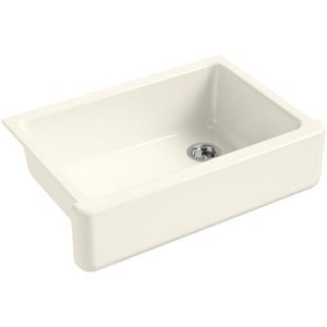 K5827-96 Whitehaven Apron Front / Specialty Sink Kitchen Sink - Biscuit