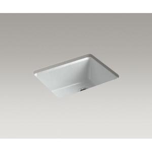 K5872-5UA1-95 Riverby White/Color Undermount - Single Bowl Kitchen Sink - Ice Grey K5872-5UA1-95 Riverby White/Color Undermount - Single Bowl Kitchen Sink - Ice Grey