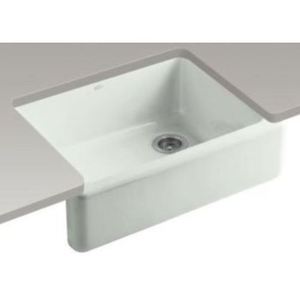 K6487-FF Whitehaven Apron Front / Specialty Sink Kitchen Sink - Sea Salt K6487-FF Whitehaven Apron Front / Specialty Sink Kitchen Sink - Sea Salt