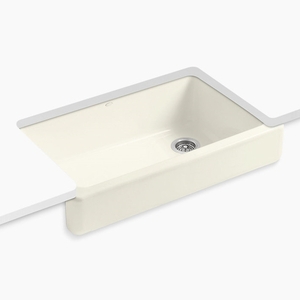 K6488-96 Whitehaven Apron Front / Specialty Sink Kitchen Sink - Biscuit