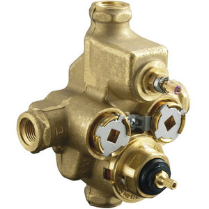 K2973-KS-NA MasterShower Thermostatic Valve Rough In Valve - Rough Brass