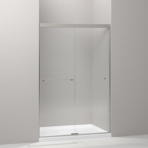 K707106-L-BNK Revel Shower Door - Sliding Shower Door - Anodized Brushed Nickel K707106-L-BNK Revel Shower Door - Sliding Shower Door - Anodized Brushed Nickel