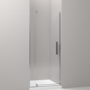 K707506-L-SHP Revel Shower Door - Swing Shower Door - Bright Polished Silver K707506-L-SHP Revel Shower Door - Swing Shower Door - Bright Polished Silver