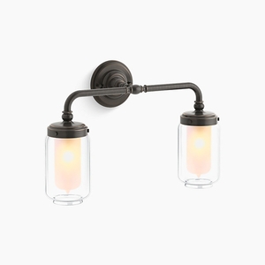 K72582-2BZ Artifacts 2 Bulb Bathroom Lighting - Oil-Rubbed Bronze