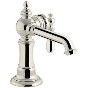 K72762-9M-SN Artifacts Single Hole Bathroom Faucet - Vibrant Polished Nickel