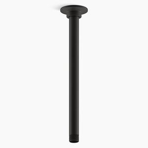 K7392-BL Shower Arm Shower Arm Shower Accessory - Matte Black