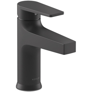 K74013-4-BL Taut Single Hole Bathroom Faucet - Matte Black