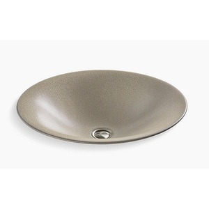 K77714-SSP Wading Pool Vessel Style Bathroom Sink - Oyster Pearl