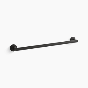 K78373-BL Components Towel Bar Bathroom Accessory - Matte Black