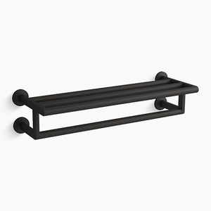 K78376-BL Components Vanity Shelf Bathroom Accessory - Matte Black K78376-BL Components Vanity Shelf Bathroom Accessory - Matte Black