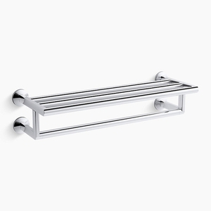 K78376-CP Components Vanity Shelf Bathroom Accessory - Polished Chrome K78376-CP Components Vanity Shelf Bathroom Accessory - Polished Chrome