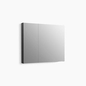 81146-DA1 Maxstow Swing Door Medicine Cabinet - Dark Anodized Aluminum