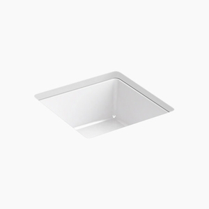 K8188-0 Verticyl Undermount Style Bathroom Sink - White