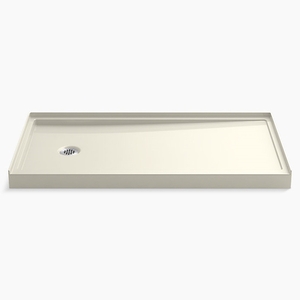K8459-96 Rely Single Threshold 48'' and Larger Shower Base - Biscuit K8459-96 Rely Single Threshold 48'' and Larger Shower Base - Biscuit