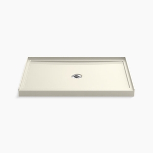 K8461-96 Rely Single Threshold 48'' and Larger Shower Base - Biscuit K8461-96 Rely Single Threshold 48'' and Larger Shower Base - Biscuit