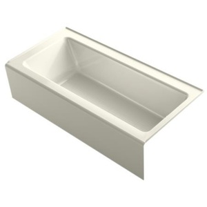 K848-96 Bellwether 66" Soaking Tub - Biscuit