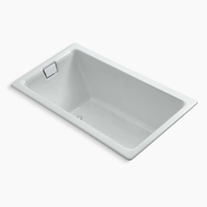 K855-95 Tea-For-Two 66" Soaking Tub - Ice Grey K855-95 Tea-For-Two 66" Soaking Tub - Ice Grey