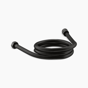 K8593-BL MasterShower Hand Shower Hose Shower Accessory - Matte Black