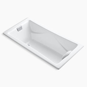 K863-0 Tea-For-Two 72" x 36" Soaking Tub - White