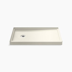 K8639-96 Rely Single Threshold 48'' and Larger Shower Base - Biscuit K8639-96 Rely Single Threshold 48'' and Larger Shower Base - Biscuit